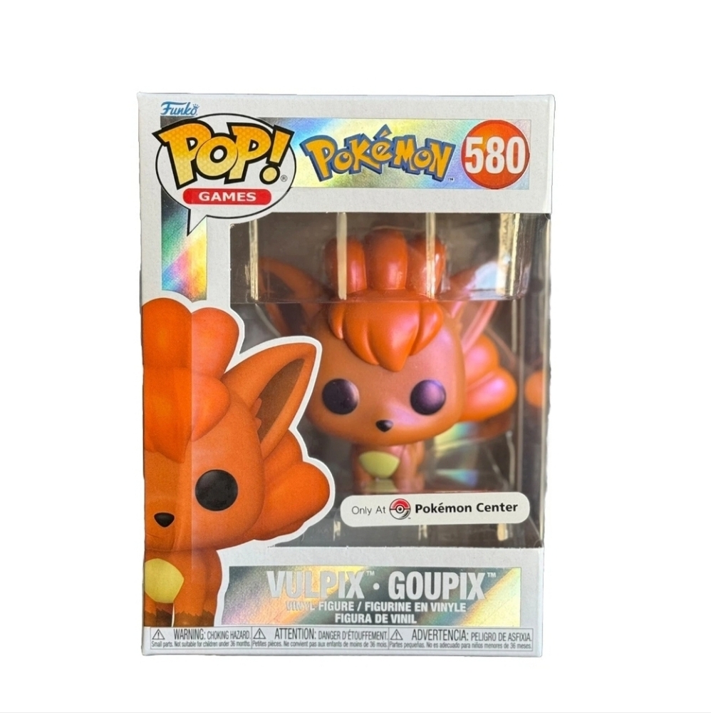 Funko POP! Pokemon Vulpix Pearlescent #580 Pokémon Center